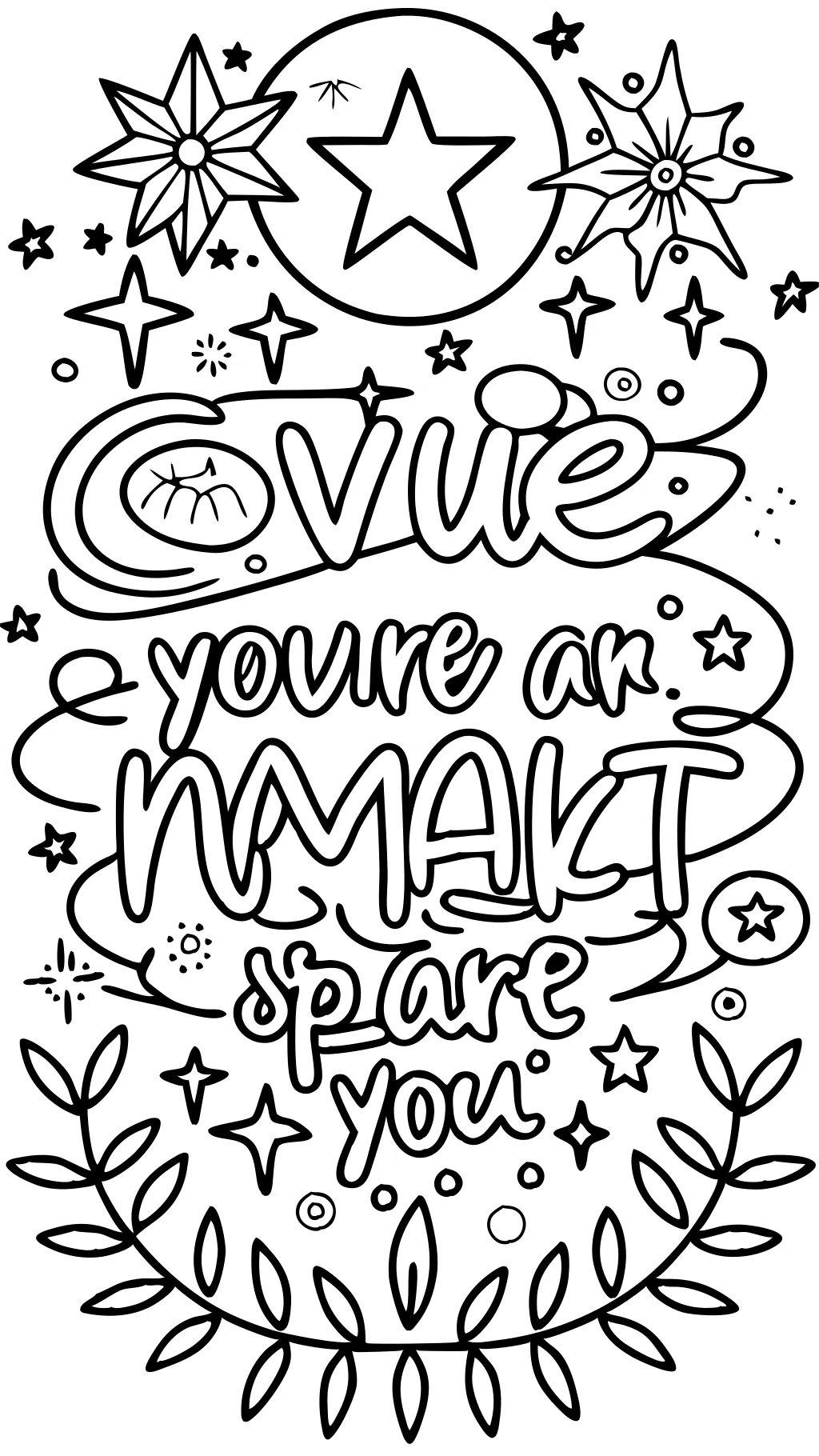 coloring pages motivational